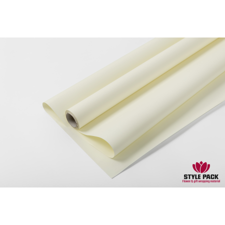 Пленка пудровая Satin 60см*10м - Айвори