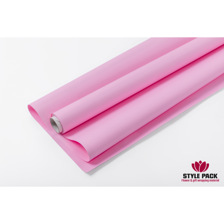 Пленка пудровая Satin 60см*10м - Розовый флокс