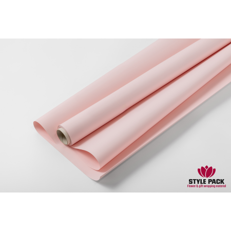 Пленка пудровая Satin 60см*10м - Розовый зефир