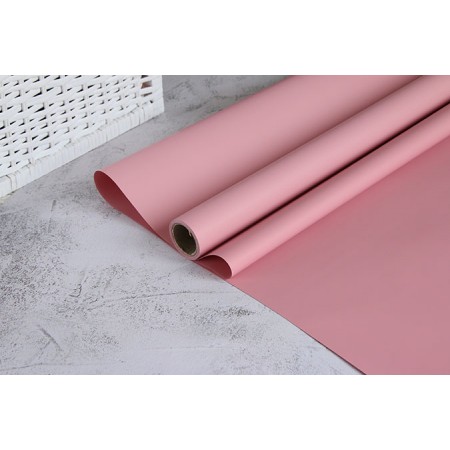Пленка пудровая Satin 60см*10м - Коралловая