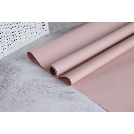 Пленка пудровая Satin 60см*10м - Пудровая