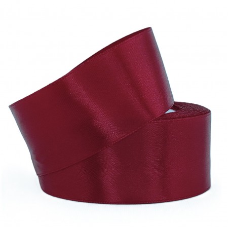 Лента атласная 40мм*25ярд - Марсала
