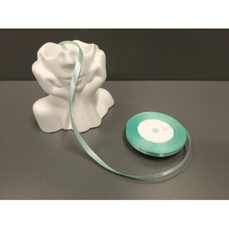 Лента атласная 6мм*25ярд - Тиффани