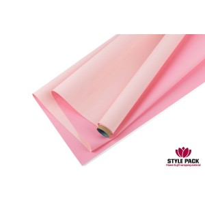 Упаковка "DUOMATT" 50см*10м - Нежно-розовый / Флокс