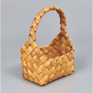 Корзина из бересты (секвойя) 16*11*9/23,5, натуральный