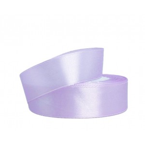 Лента атласная 10мм*25ярд - Сирень пастель