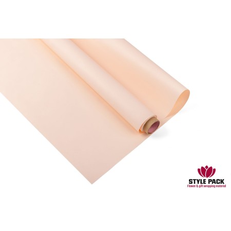 Плотная матовая "Prestige" 60см*10м - Розовый Мел
