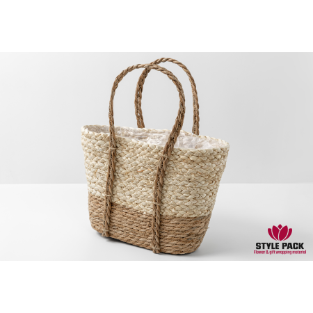 Корзина плетеная (рогоз): 35x17xH25xHH42