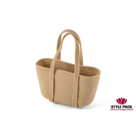 Корзина текстиль B27*15, бежевый