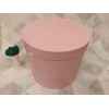 Коробка шляпная с крышкой 32,5 см Нежно-розовая