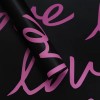 Пленка листовая "LOVE" 58*58см, 10шт. - Черный
