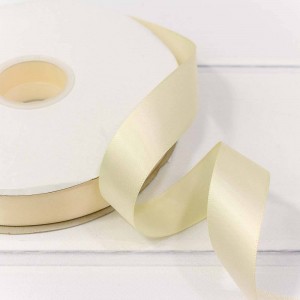 Лента полиэстер 25мм*100ярд - Бежевый