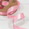 Лента полиэстер 25мм*100ярд - Нежно розовый