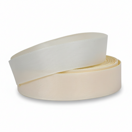Лента репсовая 25мм*25ярд - Кремовый