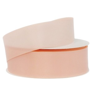 Лента репсовая 25мм*25ярд - Персик пастель