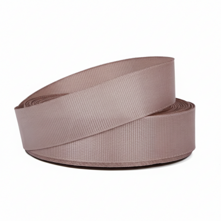 Лента репсовая 25мм*25ярд - Пудра