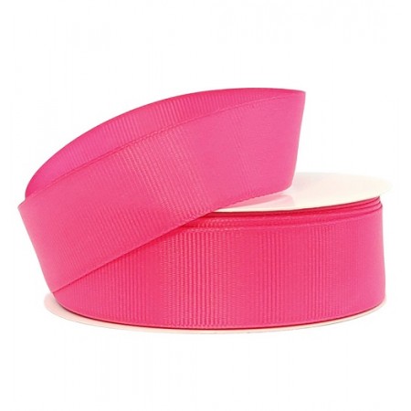 Лента репсовая 25мм*25ярд - Розовая камелия
