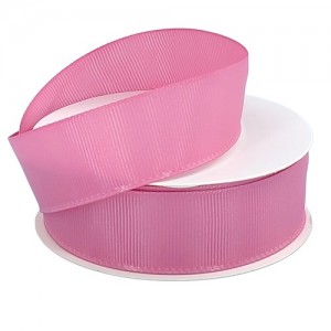 Лента репсовая 25мм*25ярд - Розовая фантазия