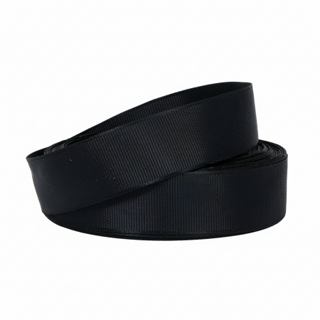 Лента репсовая 25мм*25ярд - Черный