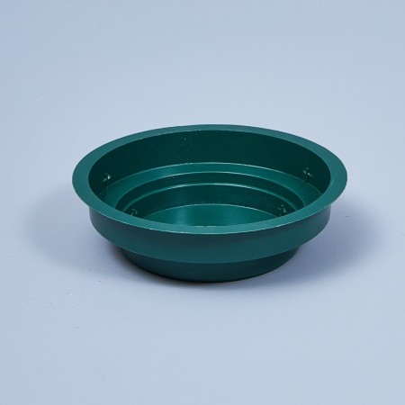 Поддон круглый D12см, зеленый
