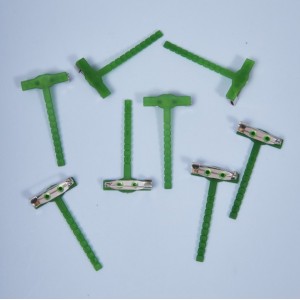 Гала-клип зеленая