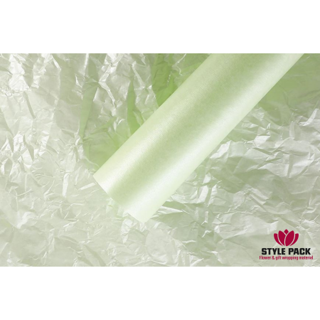 Бумага Перламутровая тишью 50*70 см, 20 л., Зеленый