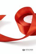 Лента атлас 40мм*25ярд, красная