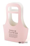 Пакет картонный "FRESH" 22*10*40см сиреневый
