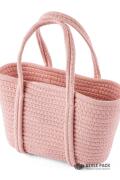 Корзина плетеная текстиль 30*15*17*32см, Персиковый