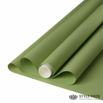 Плёнка "Satin MAX" 60см*10м*65мкм, оливковый
