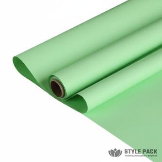 Плёнка "Satin MAX" 60см*10м*65мкм, салатовый